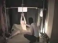 Captured Asian hottie gets submitted to bondage