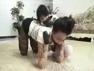 Chinese Bondage Policewomen In Distress