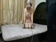 Chinese Girl In Metal Bondage 2