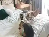 Chinese Hogtie On Bed