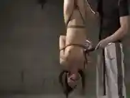 Japanese honnie at the mercy of her bondage master