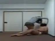 psychopath girl ballbusting