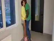 Black Guy Fucks Me Hard In The Stairwell