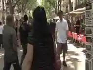 Spanish slave walked naked in the street