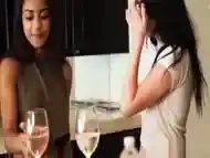 Teen bffs fucked by an intruder