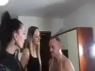 Giantess Tripple Face Spitting For Mr. Tiny