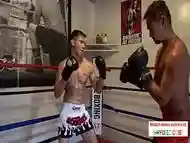 I fucked my opponent after training kickboxing at the gym.