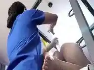 Medical Femdom Enema and Anal Play