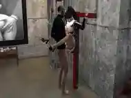 The priest helps the nun cleanse her soul by fucking her tied up