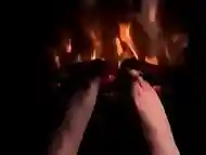 WARMING FEET ON FIRE by Goddess Lana