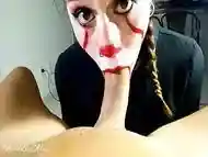 halloween sweet or dick.........and cum