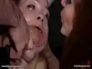 Babe ass and throat public fucked