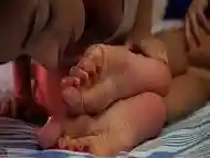 Beautiful Bare Foot Lesbian Licking Sucking Worship