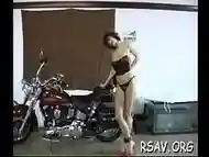 Busty playgirl in b. bdsm action