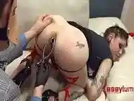 Facialised anal teen