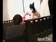 Hot blindfolded youngster experiences 1st bondage castigation