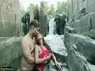 Indian Outdoor Dating sex with Teen Girlfriend! Best Viral Sex