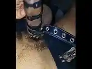 NIPPLES PUMPED, BELLY PIRCED &amp_ STRANGLED BY THE DICK