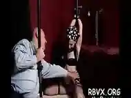 Naughty bitches get degraded in a real coarse bondage session