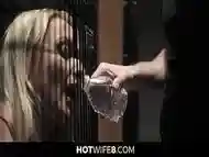 Sadomasochist Lets Babe Out Of Her Cage To Fuck Her Brains Out