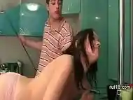 teen with nice butt gets her ass rammed really hard