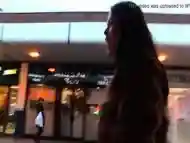 Ava Dalush Pissing in Public