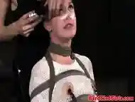 Bdsm Sub Bonnie Day Face Taped Up And Tt