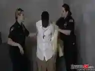 Black pimp gets hard arrested