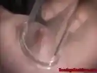 Bound Sub Gets Nipples And Pussy Pumped