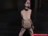 Bounded Female Slave Gets Hurt And Loves It