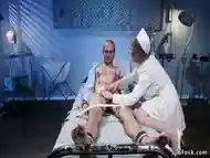 Busty Milf nurse dominates male patient