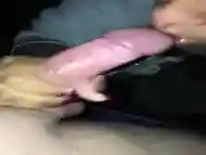 Cheating girlfriend blowjob