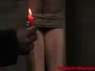 Ebony Bdsm Sub Nikki Darling Candle Play