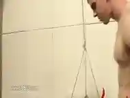 Extreme violently banged bdsm glamour with ropes