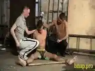 Hot gay enjoys rough BDSM games