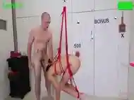 Humiliated teens anal ravaging in bondage