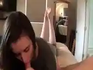 Jane Sucks Cock while Showing her Feet