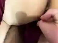 Me fucking my girlfriend before bed, POV