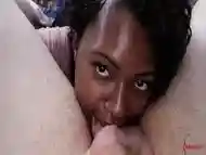 Noemie Bilas ebony cum teen