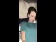 SKINNY WHITE GIRL EYE ROLLING ORGASM IN SLEEPER TRUCK