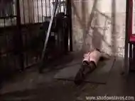 Stinging nettle bdsm and amateur milf slave Lolanis strict domination by cruel master in the dungeon