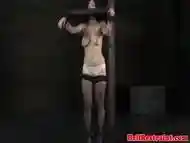 Stocked Submissive Slut Getting Punished