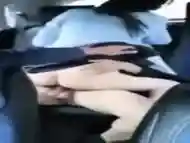 Teacher rides a student in backseat as husband films!