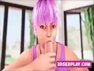 Video Game Sluts from Dead or Alive Gets Fucks and Creampied