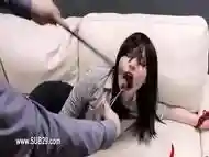 obscenely hardcore BDSM rope sex with anal action